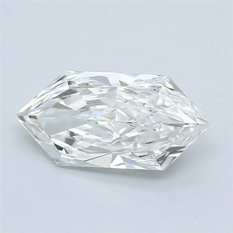 3.51ct Hexagonal Lab Grown Diamond (Colour F, Clarity VVS2, IGI Certified)