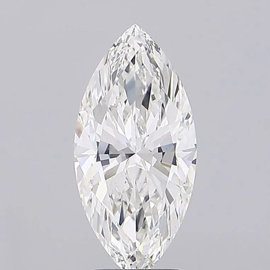 3.51ct Marquise Lab Grown Diamond (Colour G, Clarity VS1, IGI Certified)