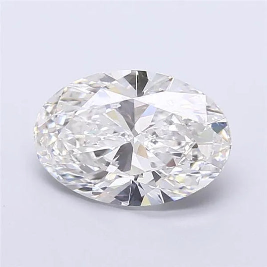3.51ct Oval Lab Grown Diamond (Colour F, Clarity VS1, IGI Certified)