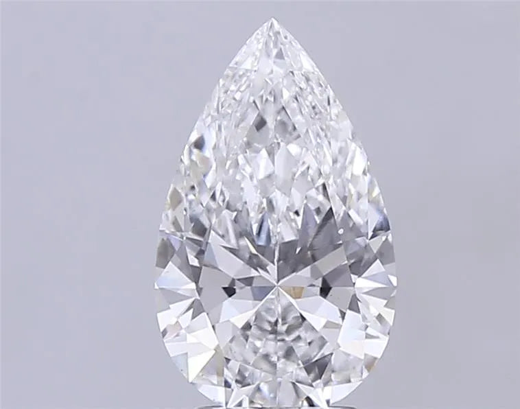 3.51ct Pear Lab Grown Diamond (Colour E, Clarity VS2, IGI Certified)
