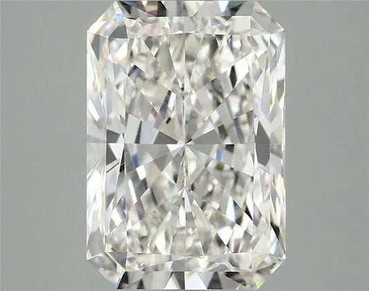3.51ct Radiant Lab Grown Diamond (Colour G, Clarity VVS2, IGI Certified)