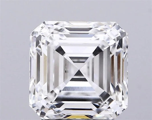 3.52ct Asscher Lab Grown Diamond (Colour E, Clarity VVS2, IGI Certified)