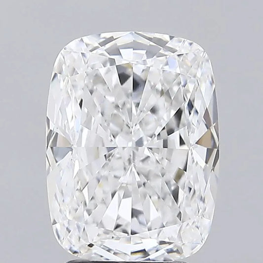 3.52ct Cushion modified Lab Grown Diamond (Colour D, Clarity VVS2, IGI Certified)