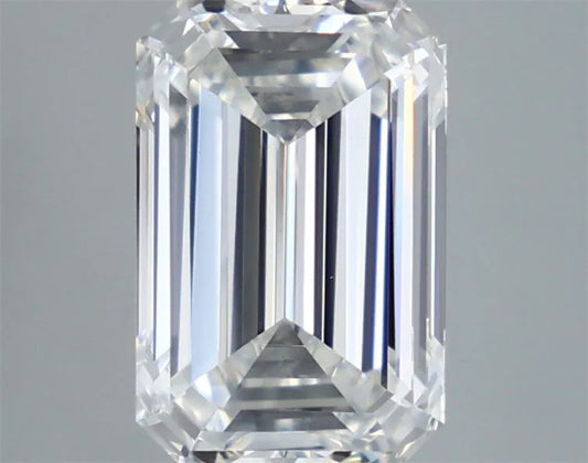 3.52ct Emerald Lab Grown Diamond (Colour E, Clarity VVS2, IGI Certified)