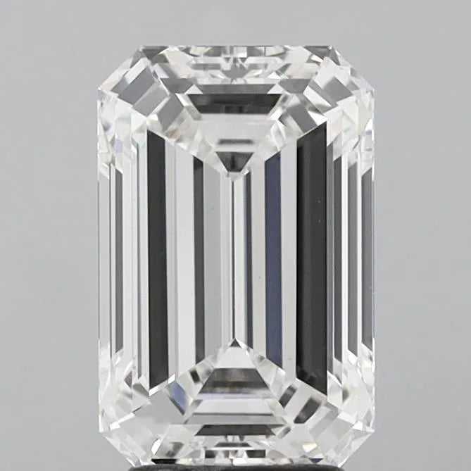 3.52ct Emerald Lab Grown Diamond (Colour F, Clarity VVS2, IGI Certified)