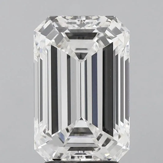3.52ct Emerald Lab Grown Diamond (Colour F, Clarity VVS2, IGI Certified)