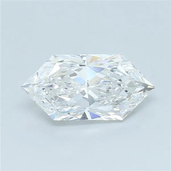 3.52ct Hexagonal Lab Grown Diamond (Colour E, Clarity VS1, IGI Certified)