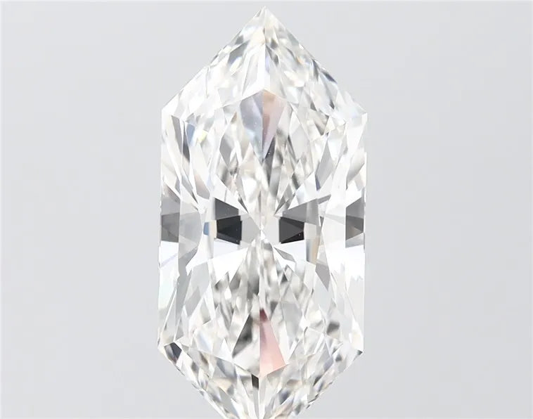3.52ct Hexagonal Lab Grown Diamond (Colour G, Clarity VVS2, IGI Certified)
