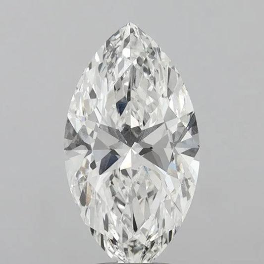 3.52ct Marquise Lab Grown Diamond (Colour F, Clarity VVS1, IGI Certified)