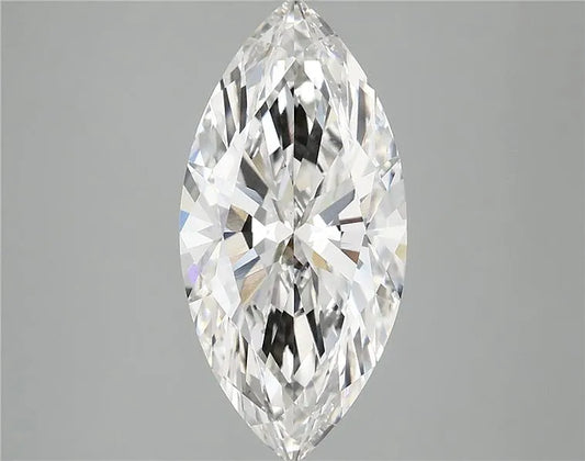3.52ct Marquise Lab Grown Diamond (Colour F, Clarity VVS2, IGI Certified)