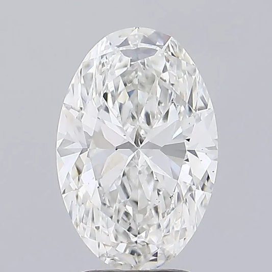 3.52ct Oval Lab Grown Diamond (Colour F, Clarity VS1, IGI Certified)