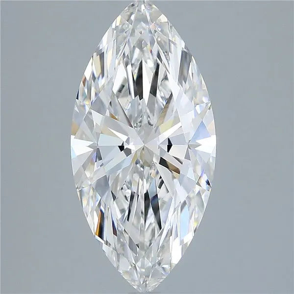 3.53ct Marquise Lab Grown Diamond (Colour E, Clarity VVS2, IGI Certified)