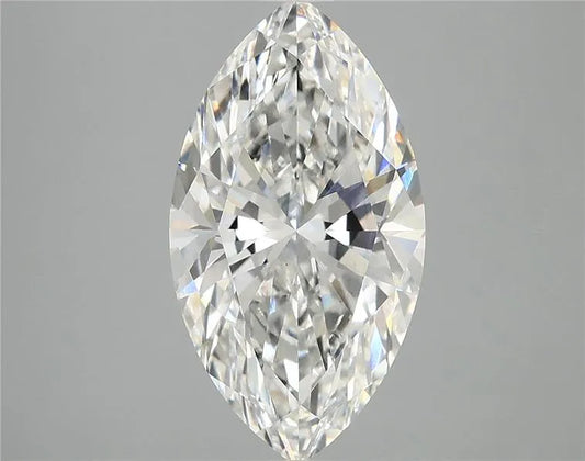 3.53ct Marquise Lab Grown Diamond (Colour G, Clarity VS2, IGI Certified)