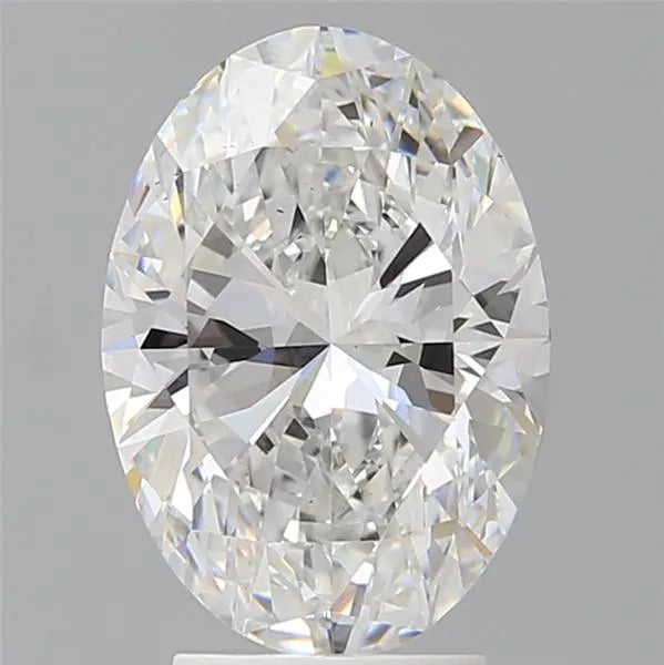 3.53ct Oval Lab Grown Diamond (Colour E, Clarity VS2, IGI Certified)