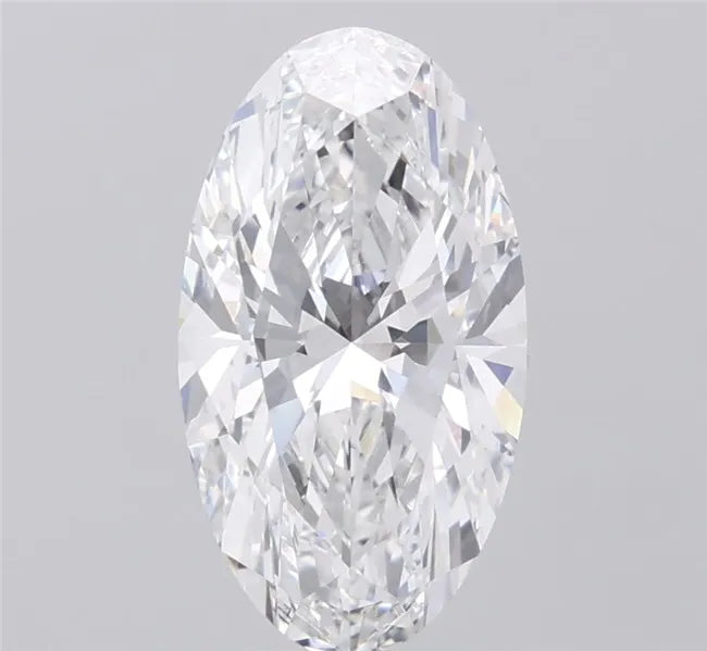 3.53ct Oval Lab Grown Diamond (Colour E, Clarity VVS1, IGI Certified)