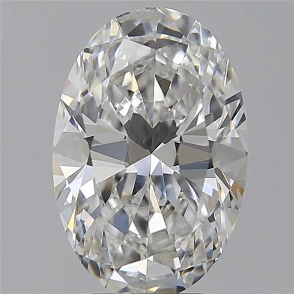 3.53ct Oval Lab Grown Diamond (Colour E, Clarity VVS2, IGI Certified)
