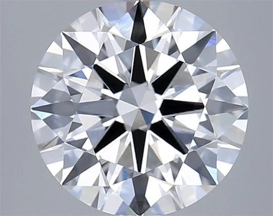 3.53ct Round Lab Grown Diamond (Colour F, Clarity VVS2, Cut ID, IGI Certified)