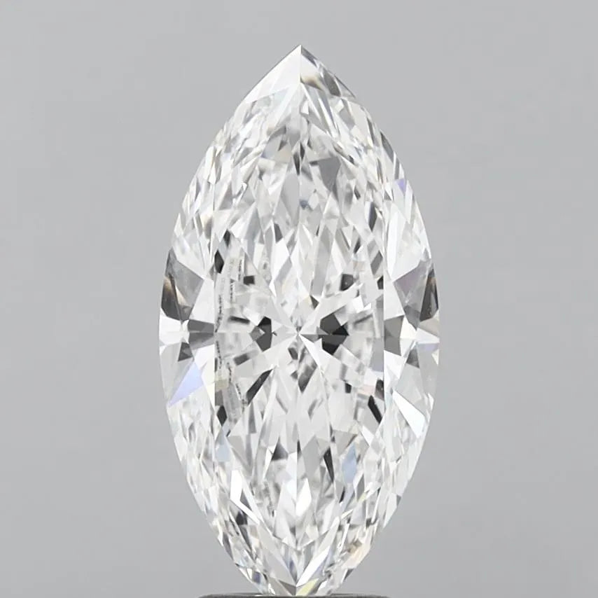 3.54ct Marquise Lab Grown Diamond (Colour D, Clarity FL, IGI Certified)