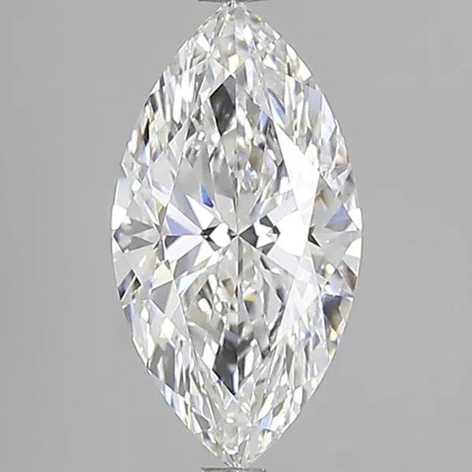 3.54ct Marquise Lab Grown Diamond (Colour E, Clarity VVS2, IGI Certified)