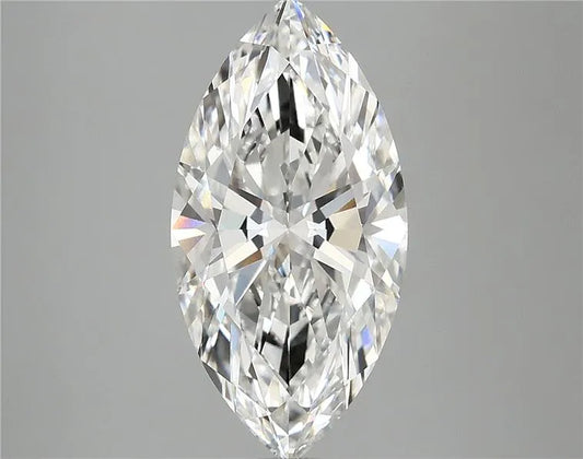 3.54ct Marquise Lab Grown Diamond (Colour E, Clarity VVS2, IGI Certified)