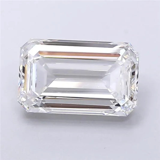 3.55ct Emerald Lab Grown Diamond (Colour E, Clarity VVS2, IGI Certified)