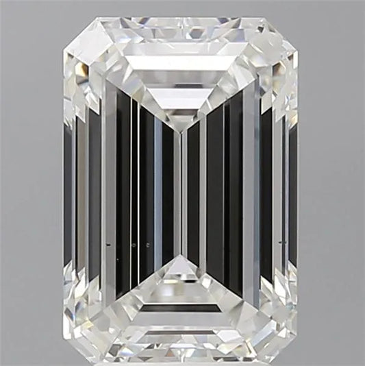 3.55ct Emerald Lab Grown Diamond (Colour F, Clarity VS2, IGI Certified)
