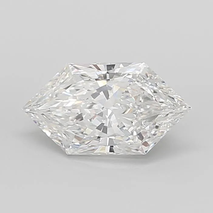 3.55ct Hexagonal Lab Grown Diamond (Colour E, Clarity VS1, IGI Certified)
