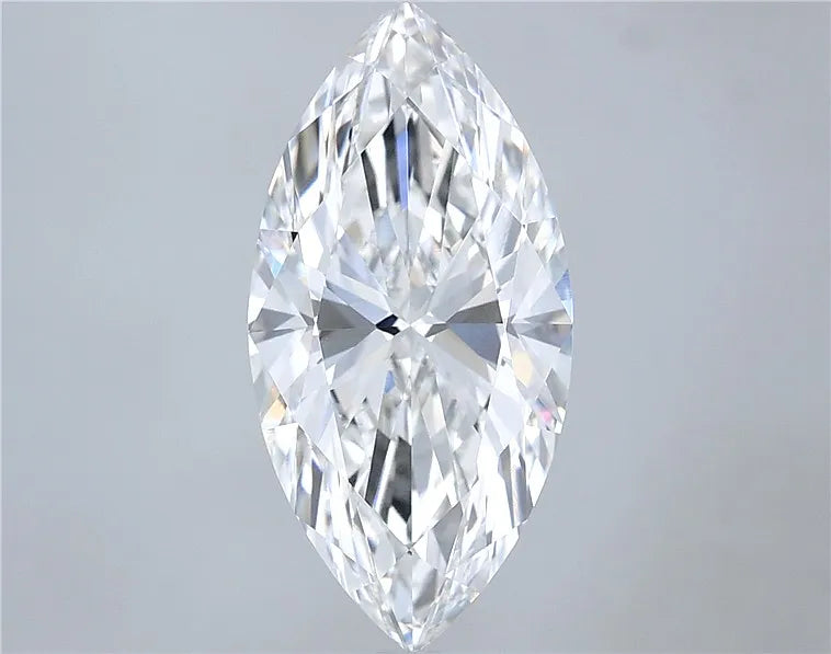 3.55ct Marquise Lab Grown Diamond (Colour F, Clarity VVS2, GIA Certified)