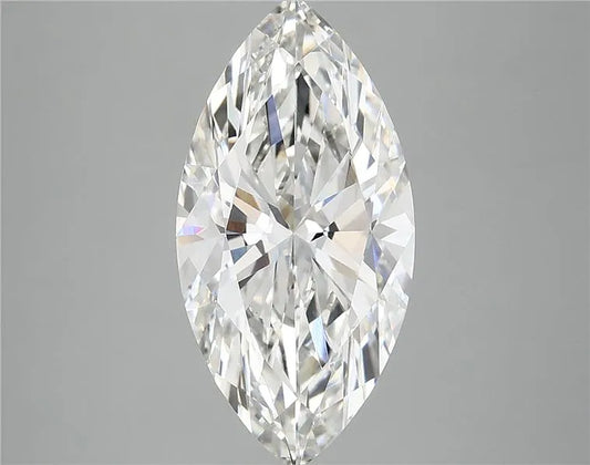 3.55ct Marquise Lab Grown Diamond (Colour G, Clarity VVS2, IGI Certified)