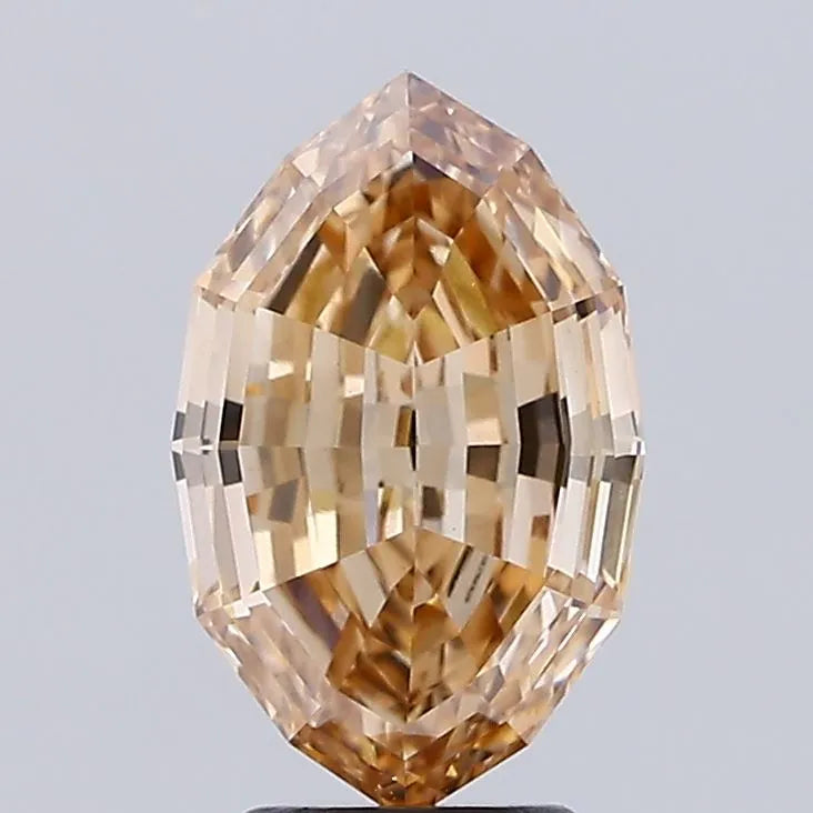 3.55ct Other Lab Grown Diamond (Colour Fancy Light Brown, Clarity VVS2, IGI Certified)