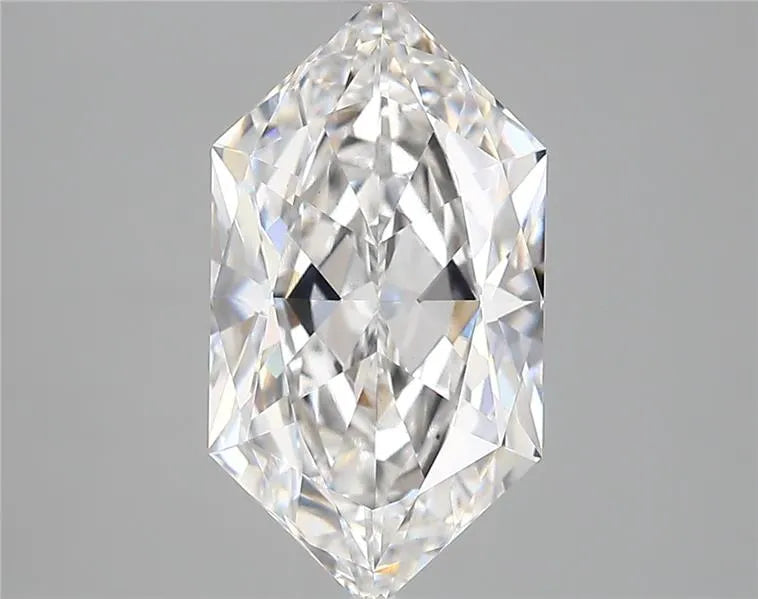 3.56ct Hexagonal Lab Grown Diamond (Colour E, Clarity VS1, IGI Certified)