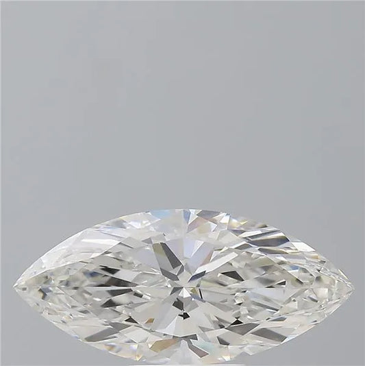 3.56ct Marquise Lab Grown Diamond (Colour G, Clarity VVS2, IGI Certified)