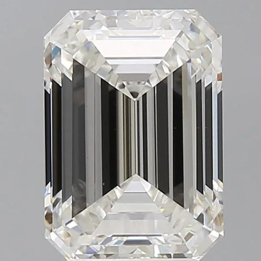 3.57ct Emerald Lab Grown Diamond (Colour F, Clarity VVS2, IGI Certified)