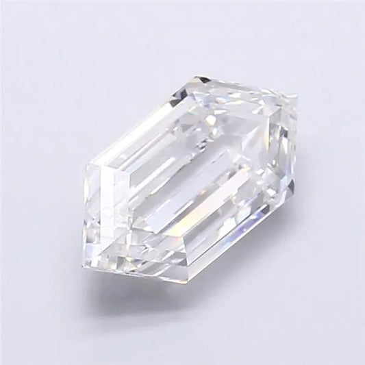 3.57ct Hexagonal Lab Grown Diamond (Colour D, Clarity VVS1, IGI Certified)