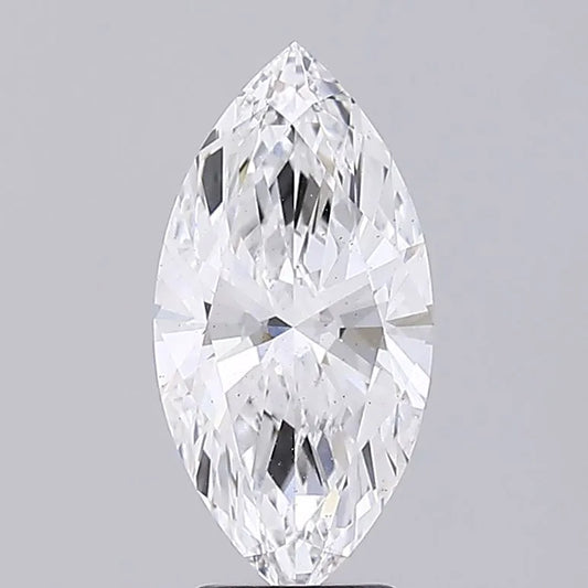3.57ct Marquise Lab Grown Diamond (Colour D, Clarity VS2, IGI Certified)