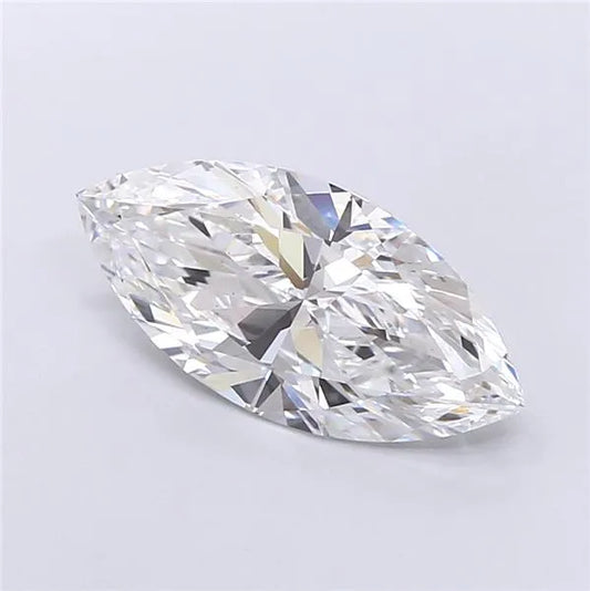 3.57ct Marquise Lab Grown Diamond (Colour E, Clarity VS2, IGI Certified)