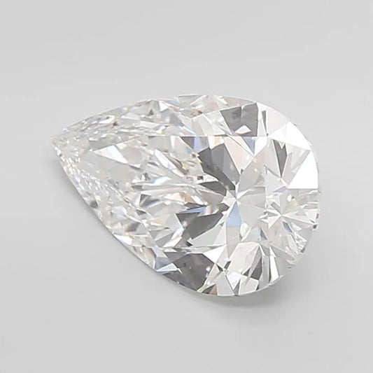 3.57ct Pear Lab Grown Diamond (Colour E, Clarity VS1, IGI Certified)