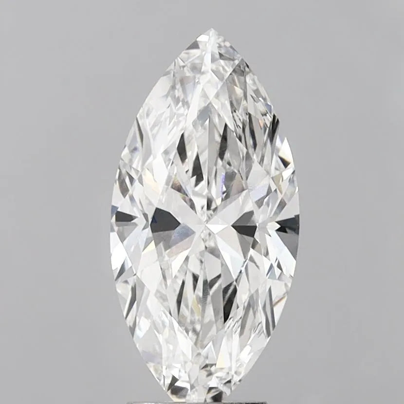 3.58ct Marquise Lab Grown Diamond (Colour E, Clarity VVS2, IGI Certified)
