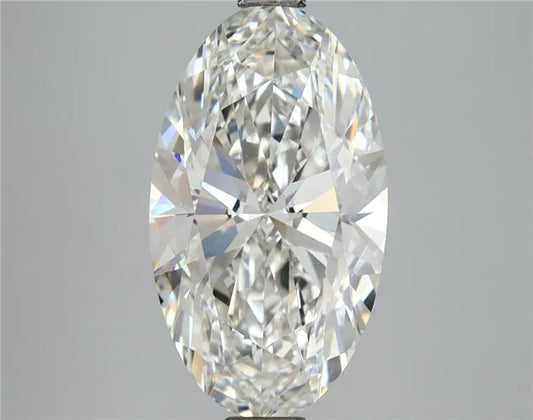3.58ct Oval Lab Grown Diamond (Colour F, Clarity VVS2, IGI Certified)