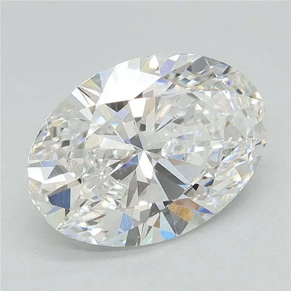 3.58ct Oval Lab Grown Diamond (Colour F, Clarity VVS2, IGI Certified)