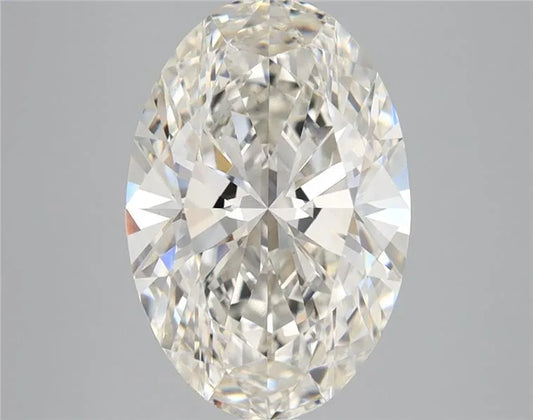3.58ct Oval Lab Grown Diamond (Colour G, Clarity VS1, IGI Certified)