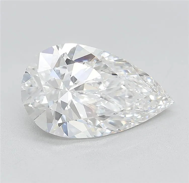 3.58ct Pear Lab Grown Diamond (Colour D, Clarity VVS2, Cut EX, IGI Certified)