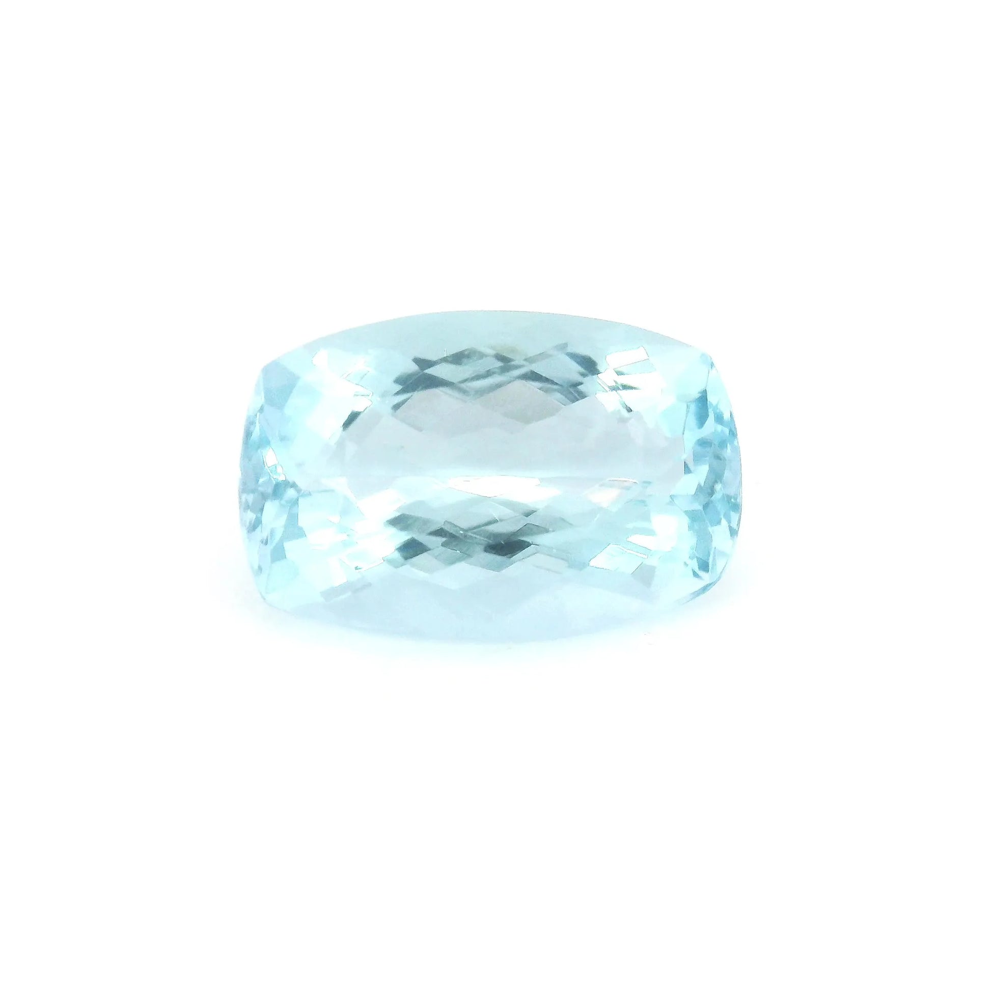 3.59ct Cushion Natural Aquamarine (Colour Blue, Clarity Eye Clean, Cut Faceted)