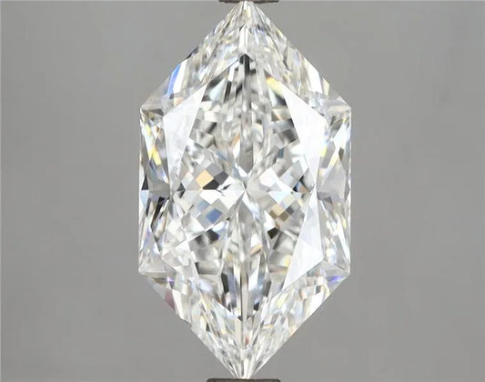 3.59ct Hexagonal Lab Grown Diamond (Colour E, Clarity VVS2, IGI Certified)