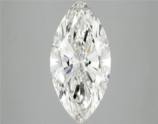 3.59ct Marquise Lab Grown Diamond (Colour G, Clarity VVS2, IGI Certified)