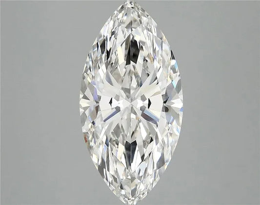 3.59ct Marquise Lab Grown Diamond (Colour G, Clarity VVS2, IGI Certified)
