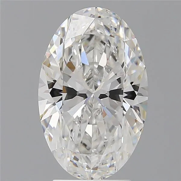 3.59ct Oval Lab Grown Diamond (Colour D, Clarity VVS2, IGI Certified)