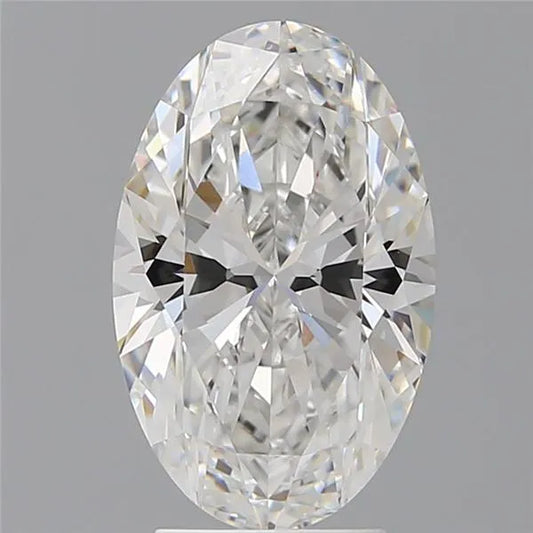 3.59ct Oval Lab Grown Diamond (Colour D, Clarity VVS2, IGI Certified)