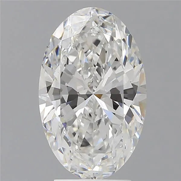 3.59ct Oval Lab Grown Diamond (Colour E, Clarity VVS2, IGI Certified)