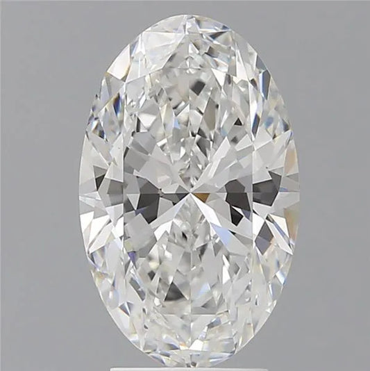 3.59ct Oval Lab Grown Diamond (Colour E, Clarity VVS2, IGI Certified)